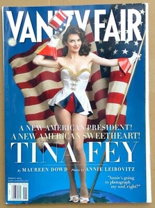 Vanity Fair magazine January 2009 No. 581 Tina Fey photographer Annie Leibovitz - Foto 1 di 12