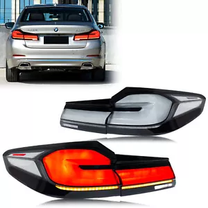LED Tail Lights For BMW 530 540 G30 M5 F90 2017-2020 Sequential Rear Lamps - Foto 1 di 5