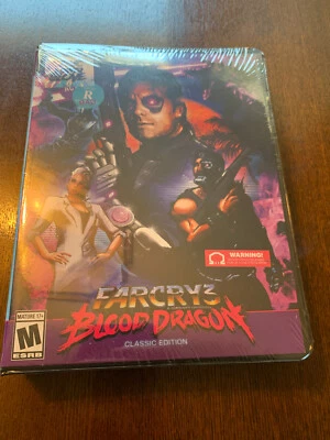 Far Cry 3 Blood Dragon PS4 VHS Edition Limited Run #558 Convention Exclusive New - Image 1 of 4