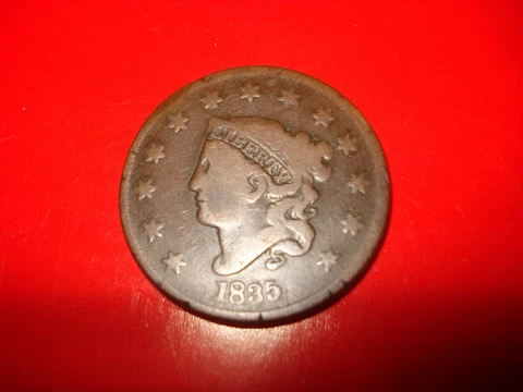 1835 Large cent Cover