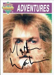 Matthew Waterhouse Hand signed Doctor Who Adventures trading card no 253 - Picture 1 of 2