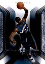 2004-05 UD Ultimate Collection #116 Larry Hughes  /750 Washington Wizards