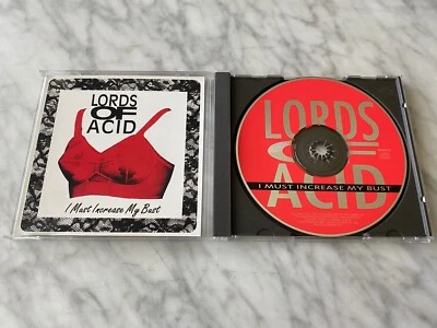 Lords Of Acid I Must Increase My Bust CD Single 1996 Antler-Subway NR6016 OOP! - Image 1 of 4