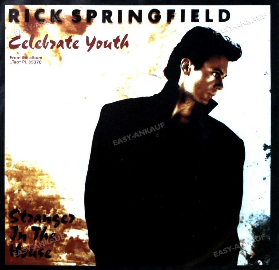 Rick Springfield - Celebrate Youth 7in 1985 (VG+/VG+) ' - Image 1 of 1