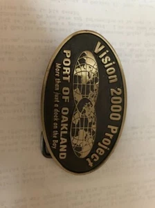 Port Of Oakland Vision 2000 Project Gürtelschnalle # 67 - Bild 1 von 2