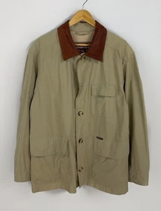 Rare Vintage MARLBORO CLASSICS Leather Collar Casual Outdoor Parka Jacket Large - Picture 1 of 18