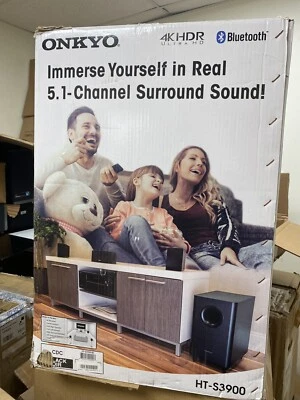 ONKYO HT-S3900 - 5 ALTAVOCES Y SUBWOOFER CON CABLES DE ALTAVOZ - SIN RECEPTOR - Foto 1 de 4