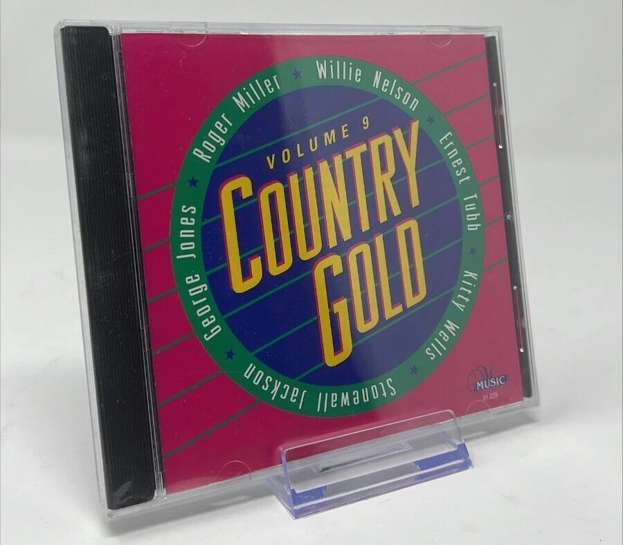 Country Gold CD Volume 9 Willie Nelson Ernest Tubb Roger Miller and More