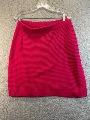 BCBG Paris Mujer Suéter Falda Rosa Profundo XLarge Foto 1 de 4