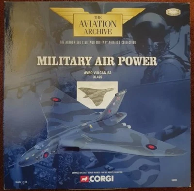 Corgi Aviation Military Air Power Avro Vulcan B2 XL426 48305 1:144 New - Image 1 of 2