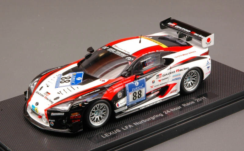 EBBRO EB44635 LEXUS LFA N.88 24 H NURBURGRING 2011 1:43 - Immagine 1 di 1