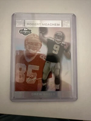 2007 Topps Consigners Drew Brees Parallel/150 - Image 1 of 2