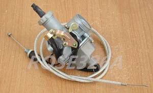 Carburetor W/ Throttle Cable For Honda XL200R CM185 TR200 CM200 XR200 - Picture 1 of 2