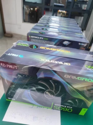 Palit GeForce RTX 5090 GameRock 32GB GDDR7 PCI-Express Graphics Card - Image 1 of 2