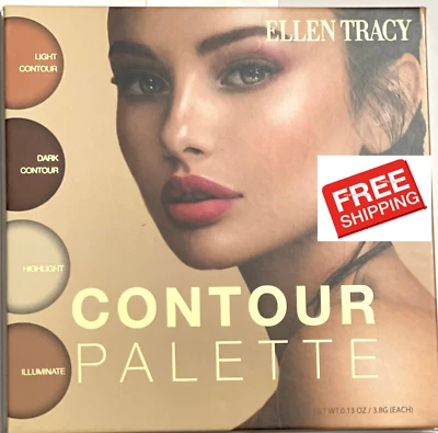 Ellen Tracy Contour Palette Highlight, illuminate, Dark & light  contour NEW - Image 1 of 4
