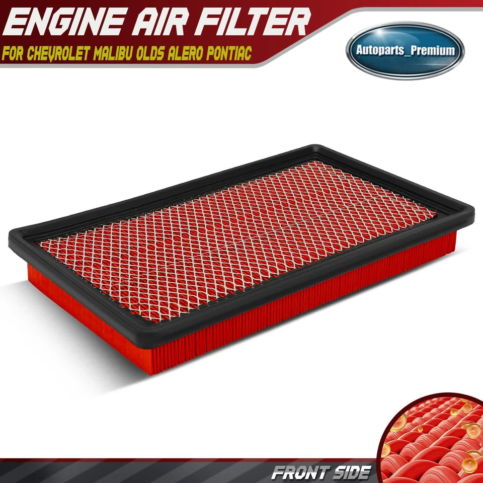 Filtro de aire de motor de alto rendimiento para Chevrolet Malibu Oldsmobile Alero Pontiac Foto 1 de 4