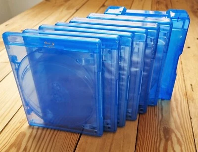 Blu Ray Cases (Mehrfachhüllen 6er und 12er); NEU - Bild 1 von 4