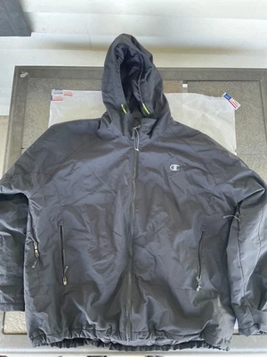 Chaqueta de Invierno Champion Performance Aislada Nueva Negra 2XL Nueva Etiqueta Cremallera Lado Abierto Foto 1 de 4