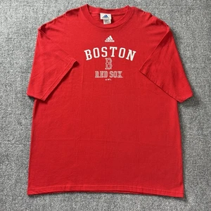 Vintage 2004 Adidas MLB Boston Red Sox Baseball Shirt Mens 2XL - Picture 1 of 4