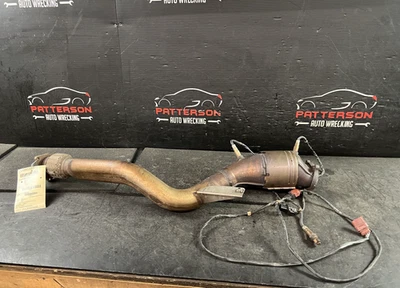 03-12 BENTLEY CONTINENTAL 6.0 TURBO LEFT LH EXHAUST DOWN PIPE 3W0253059B - Image 1 of 4