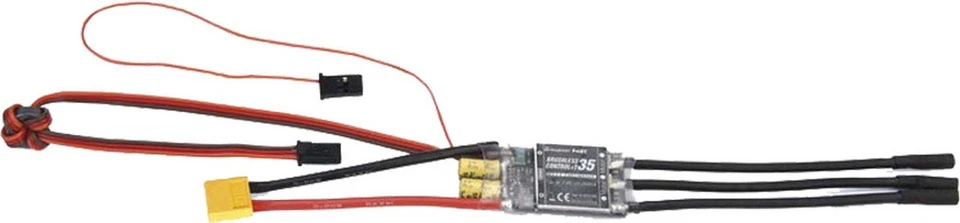 GRAUPNER BRUSHLESS CONTROL+ T 35 BEC G2 XT-60 REGLER / 33735.XT60 - Bild 1 von 1