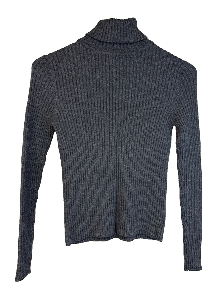 Женский шерстяной водолазка Classiques Entier Petites с длинным рукавом черный размер S - Изображение 1 из 4