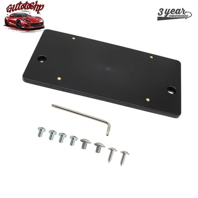 Fit For 2012 13 2014-2023 AUDI A6 S6 Rear License Plate Tag Holder Mount Bracket - Image 1 of 4