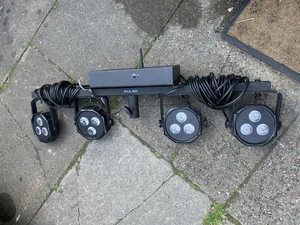 KAM LED Stage Par set RGBW DMX inc and wireless - Picture 1 of 3