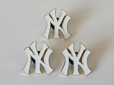 (Pack of 3) MLB Baseball Team New York Yankees Enamel Lapel Pins, FREE SHIPPING - Image 1 of 4