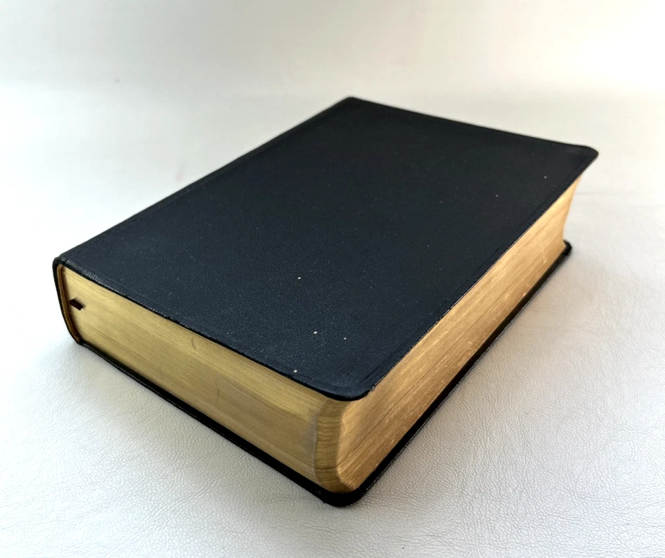 Holy Bible King James Version KJV Self Pronouncing John Winston 1940 Maps Gilded - Image 1 of 4