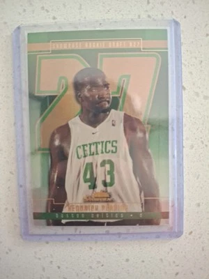 Tarjeta de baloncesto Kendrick Perkins/125 2003-04 Fleer Showcase Legacy Celtics #121 Foto 1 de 2