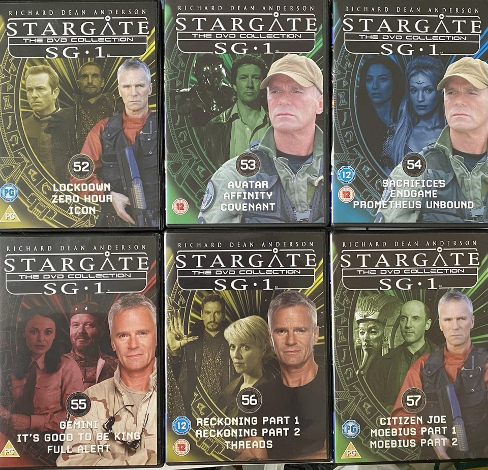 Stargate DVD Collection DVDs 52-57 - Image 1 of 1