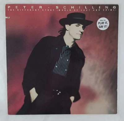 💿Peter Schilling: The Different Story WHITE LABEL PROMO 1989 Vinyl LP major tom - Image 1 of 4