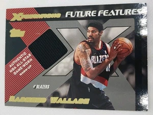 2001-02 Topps Xpectations Rasheed Wallace Future Features Jersey Blazers NM - Picture 1 of 2