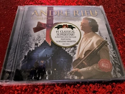 NEW Andre Rieu Home for the Holidays CD 2012 Universal Music Group New Sealed Foto 1 de 2