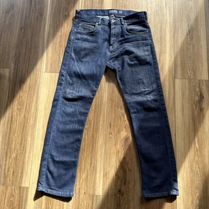 Patagonia Men’s Clothes SZ 32X30 Straight Stretch Denim Blue Jeans Hiking - Picture 1 of 14