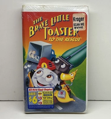 The Brave Little Toaster To the Rescue - New Sealed! VHS Disney 1999 Video Tape - Image 1 of 4