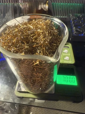 700 gramas pinos de CPU RECUPERAÇÃO DE SUCATA DE OURO   - Imagem 1 de 3