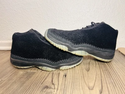 💯Air JORDAN Future BLACK FUR NIGHT Bskbll NIKE 💯US Sz 8 MNs = 10WMNs✅ - Image 1 of 4