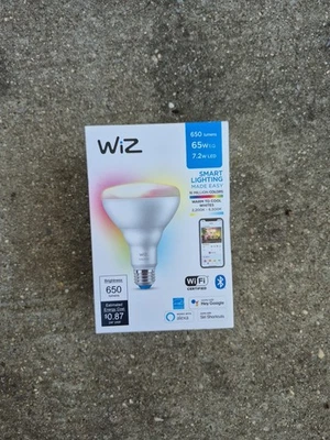 WiZ BR30 LED Bulb - Color and Tunable White - OB - Image 1 of 4