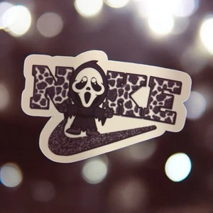 Ghostface Nike Sticker Handmade - Bild 1 von 1