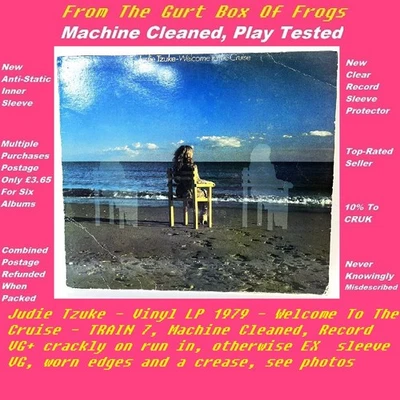 Judie Tzuke - Vinyl LP 1979 - Welcome To The Cruise - TRAIN 7 - VG+/VG - Image 1 of 4