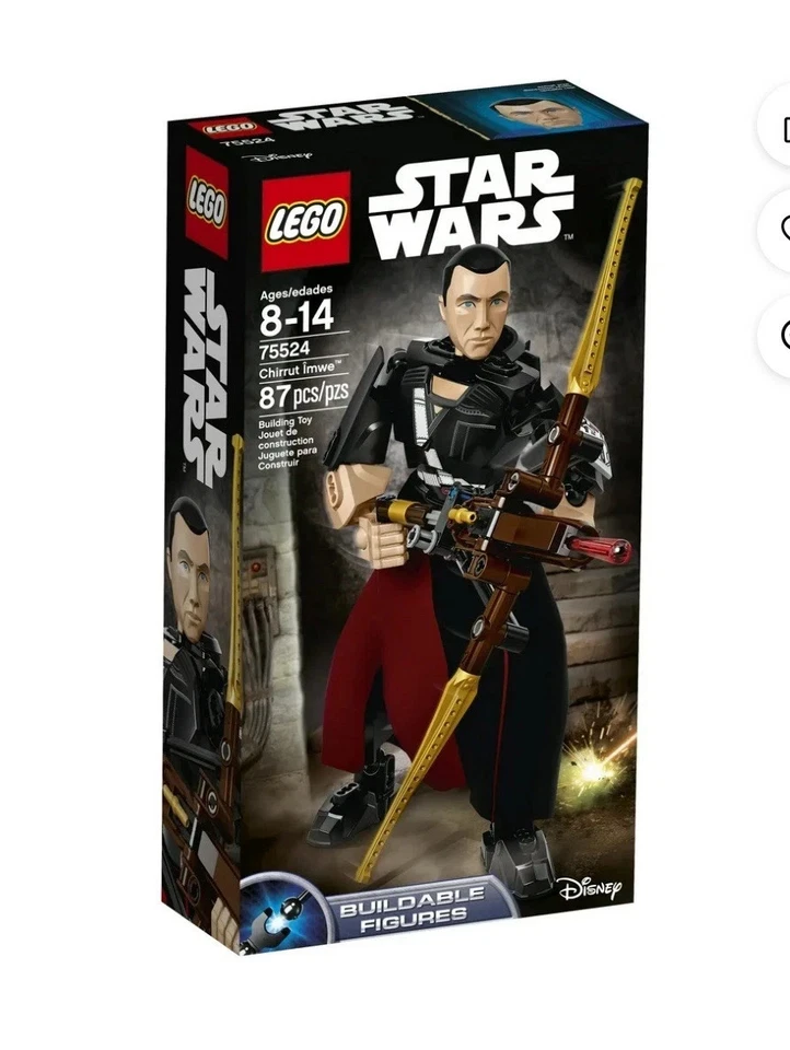 Lego STAR WARS Chirrut lmwe Buildable Figure #75524 87pcs set SEALED Disney New - Image 1 of 1