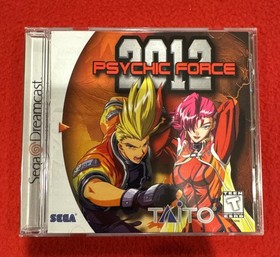 Psychic Force 2012 | Sega Dreamcast 1999 US Edition | CIB Complete Minty Disc