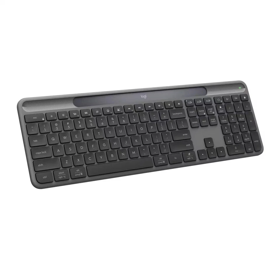 Logitech Signature Slim Solar+ K980 for Business Wireless Keyboard, Quiet Typing - Image 1 of 1
