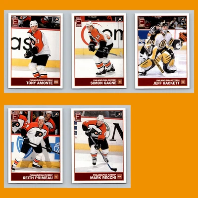 Philadelphia Flyers Lot 5 Hockey Cards Pacific Exhibit Tony Amonte NM Hockey NHL - Image 1 of 4
