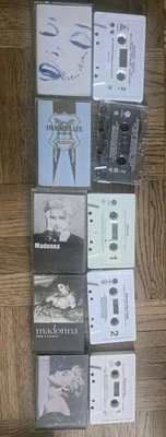Madonna Cassette Tapes Erotica 1992 Promo Like A Virgin, True Blue, Immaculate & - Image 1 of 4