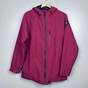 Chick-fil-a Team Style Red Employee Uniform Hooded Rain Jacket Size S; Unisex - Picture 1 of 12