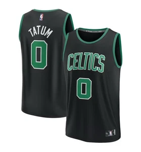 Boston Celtics Jayson Tatum Jersey Youth Fanatics Fast Break Replica Jersey - Picture 1 of 3