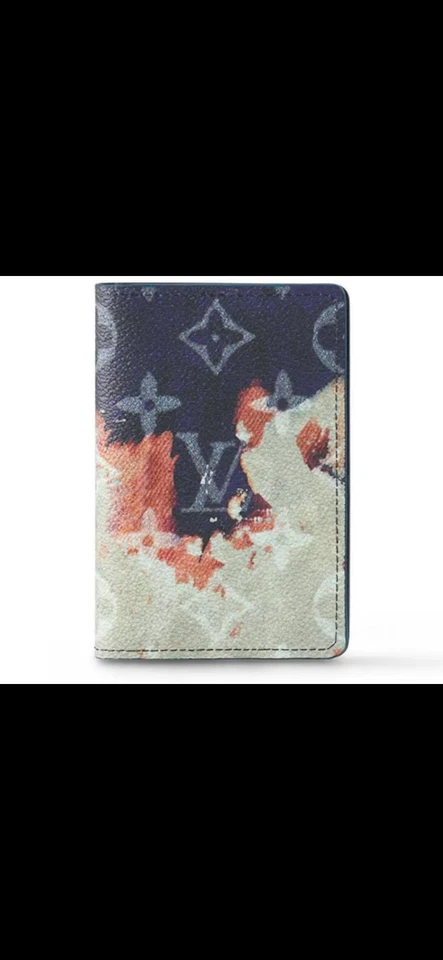 Louis Vuitton Monogram Bleach Canvas Pocket Organizer New - Image 1 of 1